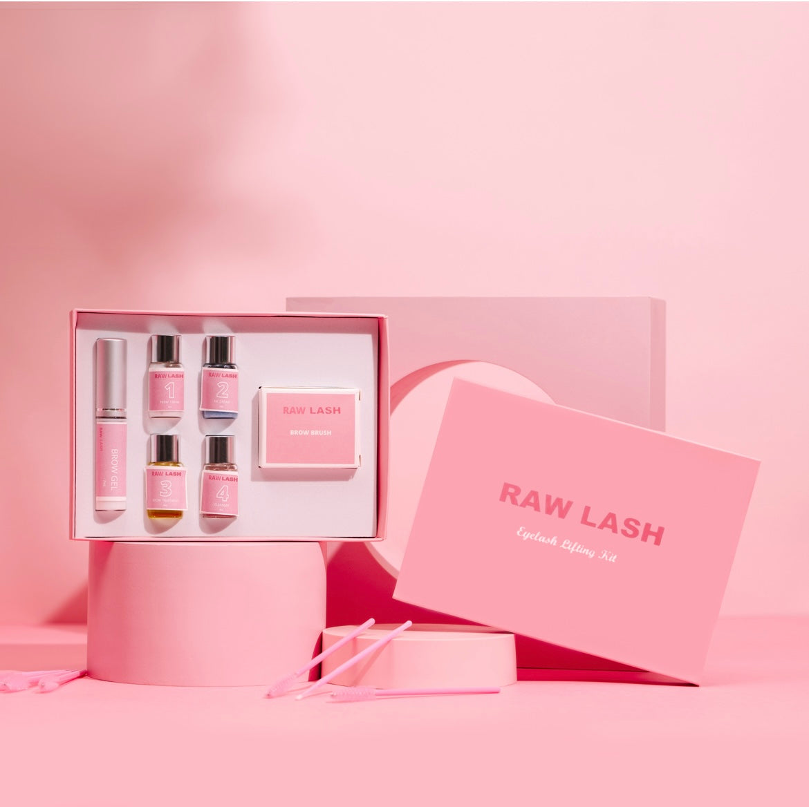 RAW LASH DIY Eyelash Lifting Kit